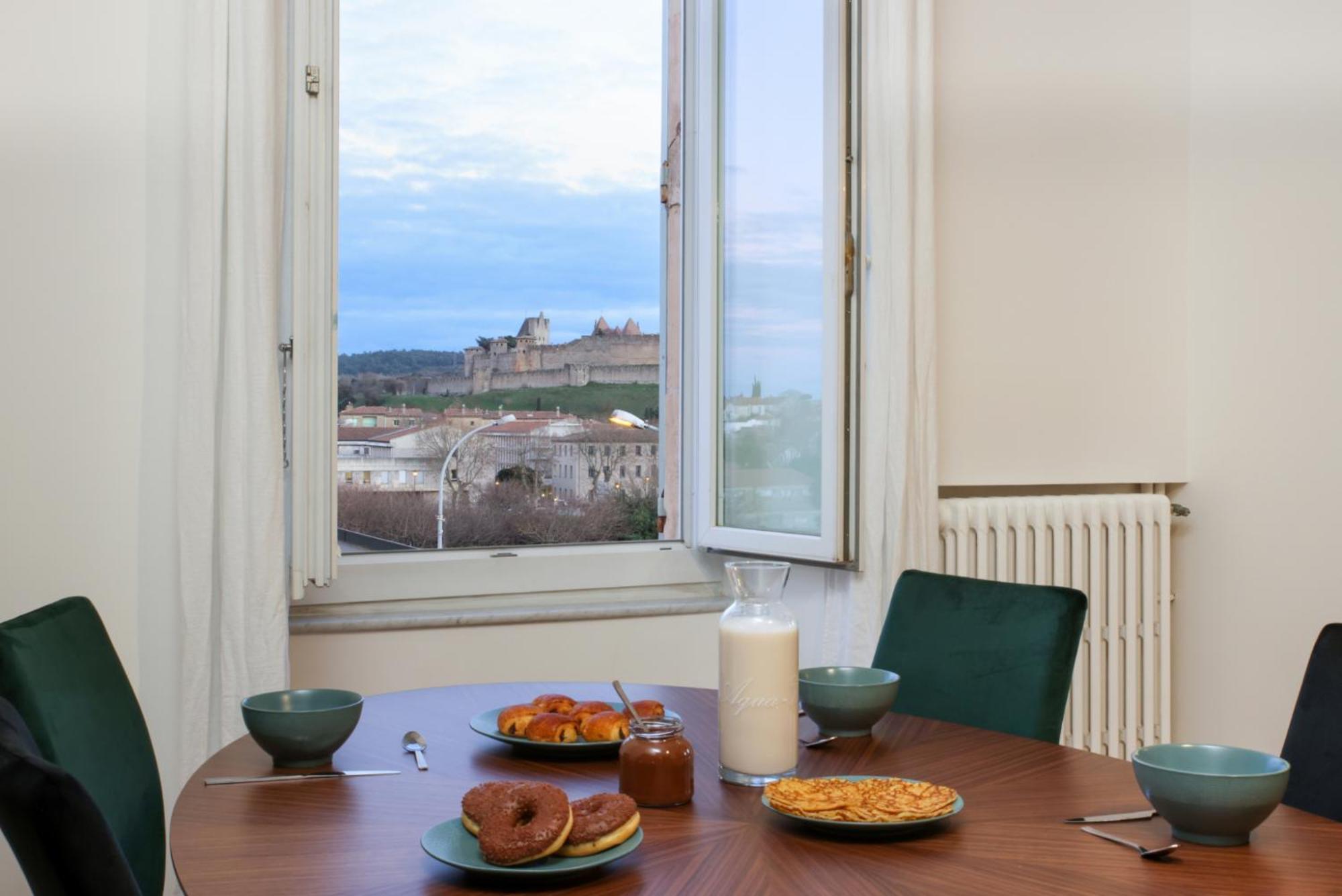 Apartamento La Pittoresque 2 Carcasona Habitación foto